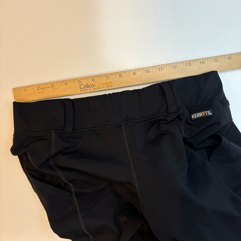 Kerrits black equestrian riding pants breeches stretch size XL - Picture 7 of 7